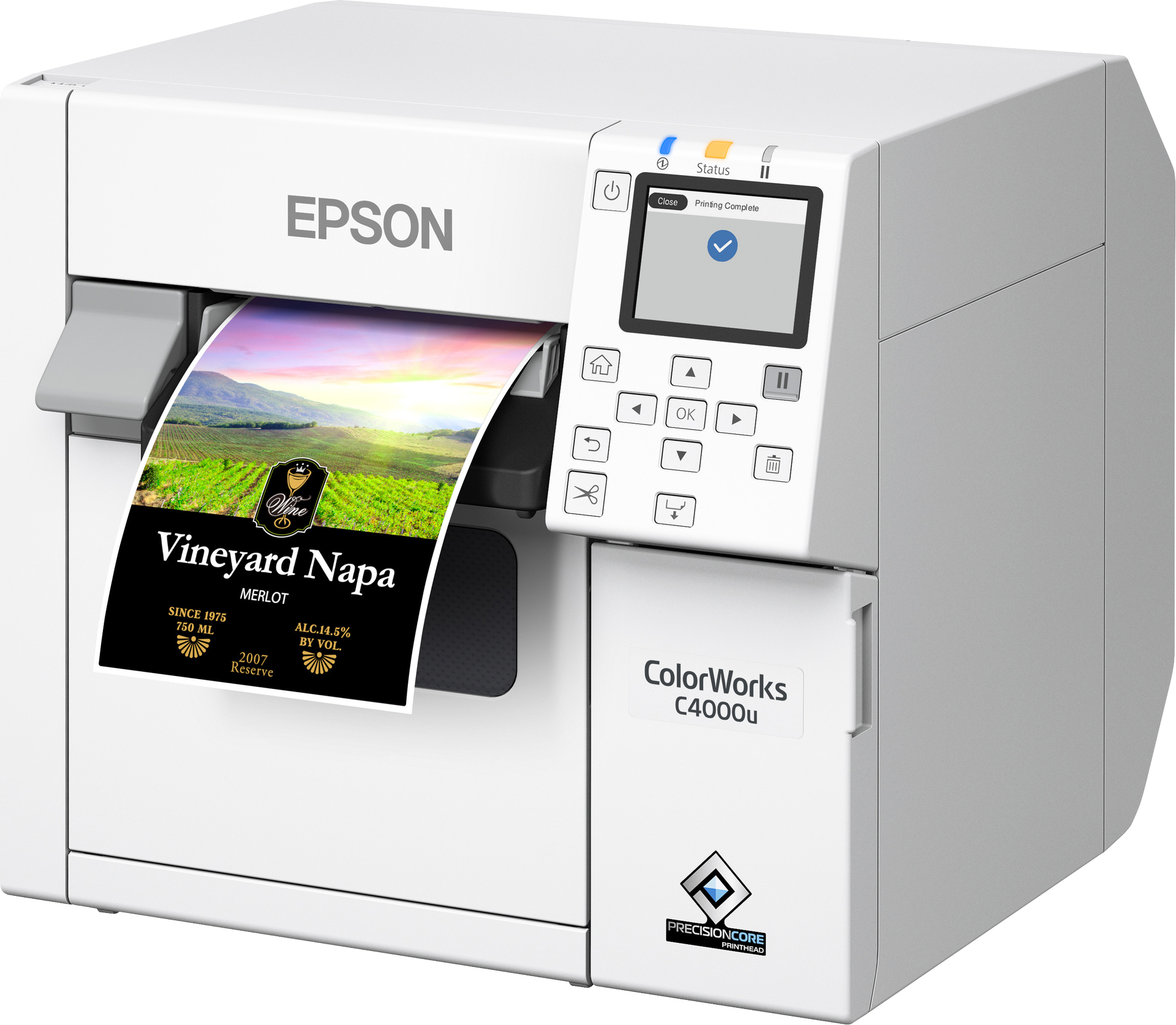Epson Introduces the ColorWorks C4000 Compact, On-Demand Color